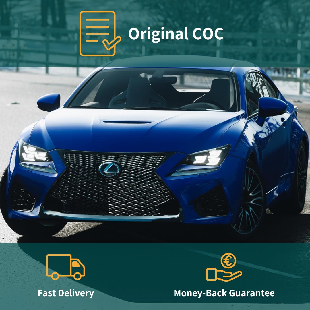 Lexus Original COC